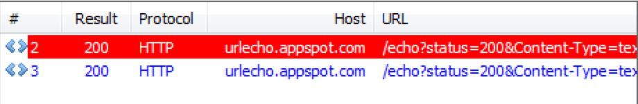 Our demo NULL and NOT NULL services.